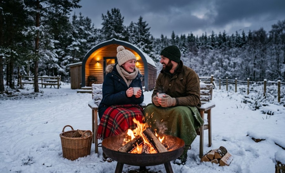 The Best UK Glamping Sites for Winter